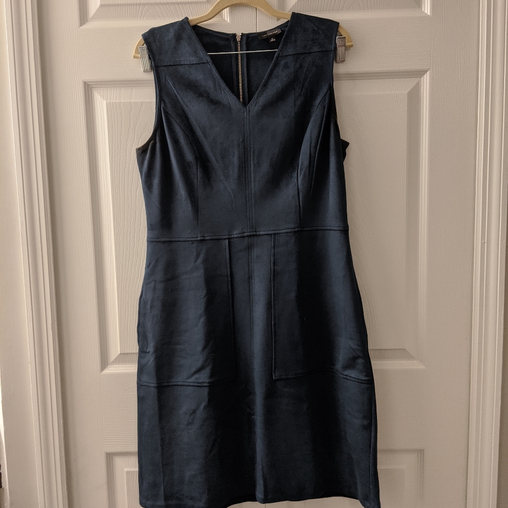 ⭐Faux suede sleeveless dress